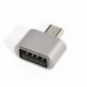 Ezüst Új Micro USB 2.0 női USB 3.1 típusú C típusú férfi átalakító USB-C OTG adapter