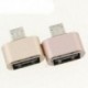 Ezüst Új Micro USB 2.0 női USB 3.1 típusú C típusú férfi átalakító USB-C OTG adapter