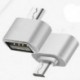 Rózsa arany Új Micro USB 2.0 női USB 3.1 típusú C típusú férfi átalakító USB-C OTG adapter