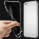 IPhone 7 esetén Tiszta, puha TPU karcsú védő hátsó bőr tok iPhone 6 7 8 Plus X-hez