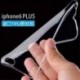 IPhone 6 / 4.7 &quot esetén Puha TPU Ultra vékony, vékony, átlátszó átlátszó borító tok iPhone 6 7 Plus