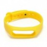 Sárga Eredeti csuklópánt w / fém csat csere Xiaomi Mi Band 2 karkötő
