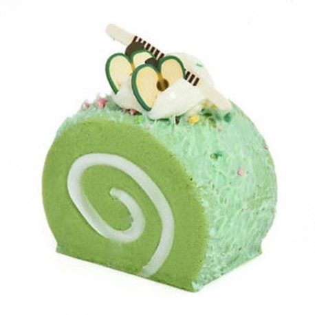 Zöld Squishy torta szimuláció szuper lassú emelkedő kenyér gyerek játék konyha élelmiszer játék játék