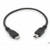 Új Micro USB B típusú hím mini B típusú B típusú hím Host OTG adapter kábel kábel