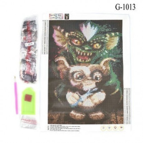 Szörny (30 x 30 cm) Hot Full Drill 5D gyémánt festés hímzés kereszt kézműves Stitch Kit lakberendezés