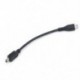 Új Micro USB B típusú hím mini B típusú B típusú hím Host OTG adapter kábel kábel