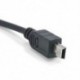 Új Micro USB B típusú hím mini B típusú B típusú hím Host OTG adapter kábel kábel