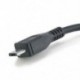 Új Micro USB B típusú hím mini B típusú B típusú hím Host OTG adapter kábel kábel