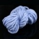 Kék Hot DIY Chunky gyapjú fonal Super Soft Bulky kar Kötés gyapjú Roving horgolás