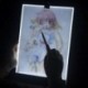 Új LED-es nyomkövető fénydoboz tetoválás A4-es rajzmásolópapír-táblázatos stencil kijelző