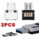 Android Tablet Telefon 2 X Micro USB-hím USB-hez OTG adapter átalakító