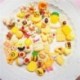 10 x Squishy gyorsétterem &amp  Rilakkuma Charms Squeeze lassú emelkedő játékgyűjtemény ajándék