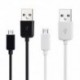 fehér 1M Micro USB adatszinkron töltő töltő kábel kábel Samsung HTC Android telefonhoz
