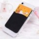 Fekete Ragasztó pálca hátlap kártya tartó tok iPhone Samsung HTC mobiltelefon