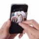 Fekete Ragasztó pálca hátlap kártya tartó tok iPhone Samsung HTC mobiltelefon