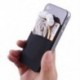 Fekete Ragasztó pálca hátlap kártya tartó tok iPhone Samsung HTC mobiltelefon