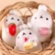 Aranyos Mochi Squishy nyúl Squeeze gyógyító szórakozás gyerekek játék stressz nyugtató dekoráció új