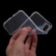 2PCS átlátszó átlátszó kristály puha TPU szilikon gél fedő tok iPhone X-hez