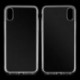 2PCS átlátszó átlátszó kristály puha TPU szilikon gél fedő tok iPhone X-hez