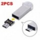 Android Tablet Phone 2db Micro USB Male USB USB OTG adapter átalakító