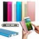 Fekete Alumínium Power Bank tokszekrény készlet DIY 5000mah külső akkumulátor töltőhöz