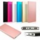 Fekete Alumínium Power Bank tokszekrény készlet DIY 5000mah külső akkumulátor töltőhöz