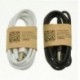 Fekete 1M Micro USB töltő szinkronizálási adatkábel Samsung Galaxy S3 S4 HTC Android telefonhoz