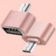 Arany Micro USB 2.0 női USB-hez 3.1 C típusú férfi átalakító USB-C OTG 3. adapter