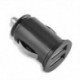 Fekete 2 portos kettős USB Mini Bullet autós töltő adapter Samsung S6 iPhone 6 6S Plus készülékhez
