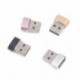 Fekete USB 3.0 (A-típusú) Férfi USB3.1-hez (C-típusú) Női átalakító adapter csatlakozó 1db