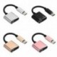 Fekete USB-C-tól 3,5 mm-ig és töltő 2 in1 fejhallgató audio jack töltőkábel adapter