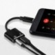 * 2 Rose Gold USB-C-tól 3,5 mm-ig és töltő 2 in1 fejhallgató audio jack töltőkábel adapter