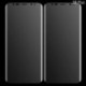Samsung Galaxy S9 készülékhez 2db HD Clear Full Coverage képernyővédő Samsung Galaxy S8 S9 Plus készülékhez