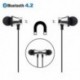* 5 Vörös Vezeték nélküli Bluetooth 4.2 fülhallgató fülhallgató fülhallgató fülhallgató fülhallgató