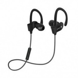 Fekete Vezeték nélküli Bluetooth fejhallgató Sport sztereó fejhallgató fülhallgató kéz nélküli Universal JP