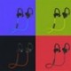 Kék Vezeték nélküli Bluetooth fejhallgató Sport sztereó fejhallgató fülhallgató kéz nélküli Universal JP