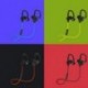 Csak 1db fekete doboz Vezeték nélküli Bluetooth Headset Sport sztereó fejhallgató fülhallgató iPhone Samsung JP-hez