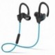 Csak 1db fekete doboz Vezeték nélküli Bluetooth Headset Sport sztereó fejhallgató fülhallgató iPhone Samsung JP-hez