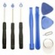 9 In 1 javító nyitóeszközök Kit csavarhúzó mobiltelefon iPhone Samsung HTC