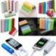 Rózsaszín akkumulátor 2600mAh USB hordozható külső akkumulátortöltő Power Bank mobiltelefonhoz