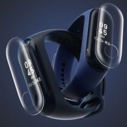 5x Xiaomi Mi Band 3 edzett üvegszalag-lyuk képernyővédő fólia