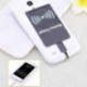 Micro USB 2 Univerzális QI vezeték nélküli töltő vevő töltőmodul a mikro-USB mobiltelefonhoz