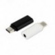 Műanyag-Black 1x-C típusú 3,5 mm-es Jack fülhallgató USB C fejhallgató audió adapter Huawei Xiaomi számára