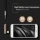 Arany C-től 3,5 mm-es jack fülhallgató-kábel USB C fejhallgató Audio 90 ° -os adapter