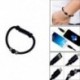 C típushoz Android Huawei C típusú Mirco USB adat töltő csuklópánt karkötő USB töltés