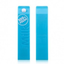 Kék Hordozható tej 2600mAh Power Bank akkumulátor töltő doboz külső mobiltelefon