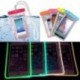 Fekete Világító víz alatti tok vízálló száraz táska tok iPhone okostelefonokhoz
