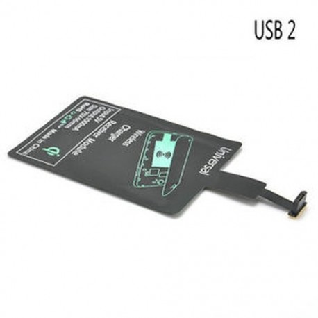 Micro USB 2 Univerzális QI vezeték nélküli töltő töltő vevő modul a mikro-USB mobiltelefonhoz