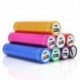 Piros Hordozható 2600mAh külső USB Power Bank Box akkumulátor töltő mobiltelefonhoz