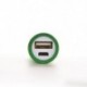 Lila Hordozható 2600mAh külső USB Power Bank Box akkumulátor töltő mobiltelefonhoz